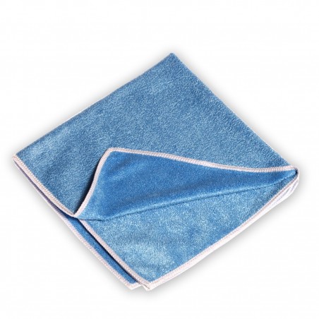Panno microfibra azzurro 39x40 cm